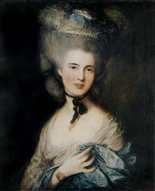 Thomas Gainsborough Lady in Blue